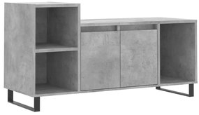 vidaXL Έπιπλο Τηλεόρασης Γκρι Σκυρ. 100x35x55 εκ. Επεξ. Ξύλο
