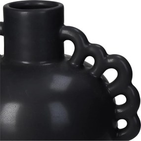 Βάζο ArteLibre Μαύρο Κεραμικό 17.4x13.7x20.5cm