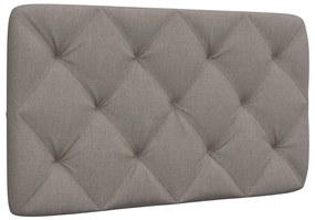 vidaXL Μαξιλάρι για Κεφαλάρι Taupe 80 εκ. Υφασμάτινο