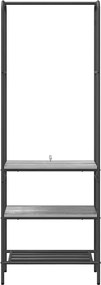 vidaXL Ράφι Ρούχων Γκρι sonoma 60 x 30 x 171 εκ Επεξεργασμένο ξύλο
