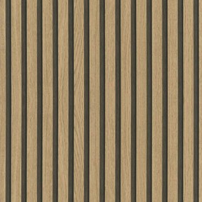 NOORDWAND ΤΑΠΕΤΣΑΡΙΑ BOTANICA WOODEN SLATS ΚΑΦΕ ΚΑΙ ΔΡΥΣ 444831