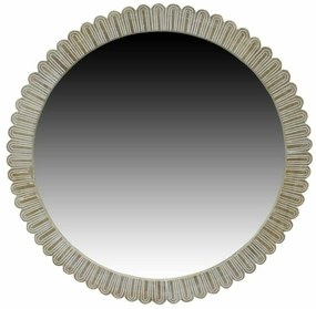 Τοίχο καθρέφτη DKD Home Decor Φυσικό Αποικιακό Μαρινάτος 71 x 3 x 71 cm
