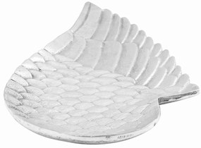 vidaXL Καλάθι Φρούτων 2 pcs Ασημί 40 x 18 x 2.5 εκ. Αλουμίνιο