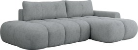 Γωνιακός καναπές Mitto I-Γκρι Ανοιχτό-Δεξιά