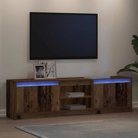 vidaXL Ντουλάπι TV Καφέ 180 x 34 x 50 εκ Επεξεργασμένο ξύλο