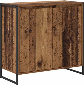 vidaXL Βοηθητικό ντουλάπι Παλιό Ξύλο 79 x 36 x 75 εκ