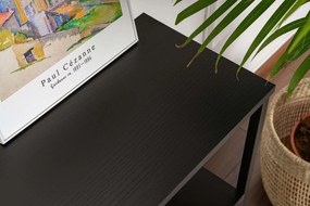 Μπουφές Ξύλο Μαύρο / Μαύρο SOLACE 120x29,5x77