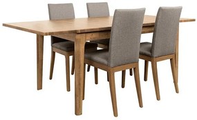 Τραπέζι Boston CV107, Καφέ, 77x90x150cm, 57 kg, Επιμήκυνση, Ξύλο, Πλαστικοποιημένη μοριοσανίδα, Ξύλο: Δρυς | Epipla1.gr