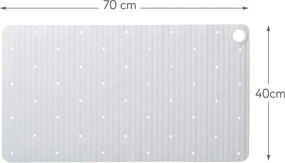 Ribb Αντιολισθητικό Πατάκι 40x70cm White with Black Hook Sealskin