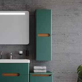 Στήλη MASAL Σκούρο Πράσινο MDF 18mm Λάκα 35 3CMAS035GRM κρεμαστή 3CMAS035GRM