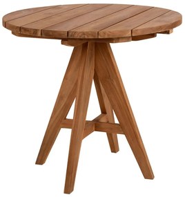 Τραπέζι Κήπου Leo HM9623.11 Φ80x75cm Natural