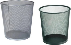 Καλάθι Γραφείου Μέταλλο Φ27x30cm Σε 2 Χρώματα