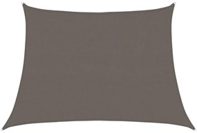 vidaXL Πανί Σκίασης Ανθρακί 4/5 x 3 μ. από HDPE 160 γρ./μ²