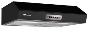MultiHome MH-6682 Ελεύθερος Απορροφητήρας 60cm με 2 Μοτέρ Μαύρος