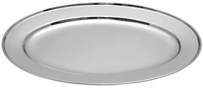 Πιατέλα Ανοξείδωτη Οβάλ UR40653000 30cm Silver K-Professional Stainless Steel