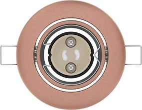 vidaXL Σποτ 6 pcs Χάλκινο 9 x 9 x 2.5 εκ. Μέταλλο