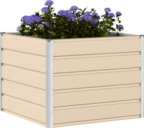 vidaXL Γλάστρα Ελεφαντόδοντο 100 x 100 x 75 εκ Ατσάλι