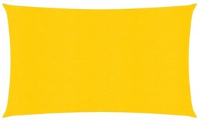 Πανί Σκίασης Κίτρινο 2,5 x 5 μ. 160 γρ./μ² από HDPE - Κίτρινο