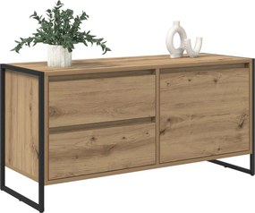 vidaXL Ντουλάπι TV 100 x 36 x 49.5 εκ Artisan Δρυς Επεξεργασμένο Ξύλο