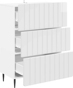 vidaXL Ντουλάπι με Συρτάρια 66 x 34,5 x 92 εκ. Επεξεργασμένο Ξύλο