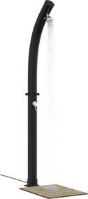 vidaXL Ηλιακό ντους με κεφαλή ντους 20 l PVC, ABS, Κράμα ψευδαργύρου