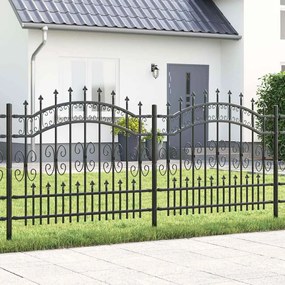 vidaXL Φράχτης Κήπου KAMPEN 240 x 140 cm Mesh Γκρι