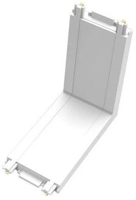 Σύνδεσμος Μαγνητικής Ράγας Ultra Slim Κάθετος Λευκός 145-59567 Eurolamp 145-59567 Λευκό