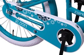 Bloom 20 Inch 29 cm Girls Coaster Brake Turquoise