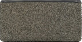 vidaXL Νιπτήρας Μαύρος 30 x 30 x 15 εκ. από Riverstone
