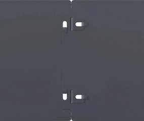 vidaXL Περίγραμμα γκαζόν 50 τμχ. 15 x 103 cm Κρύα έλαση από χάλυβα