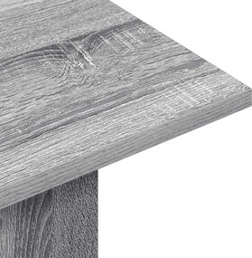 vidaXL Τραπέζι κονσόλας Γκρι Sonoma 100 x 30 x 75 εκ