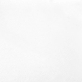 Στρώμα με Pocket Springs Λευκό 80x200x20 εκ. Συνθετικό Δέρμα - Λευκό
