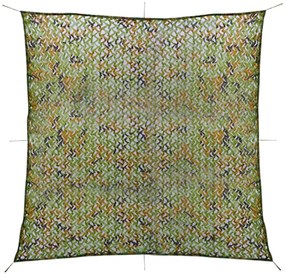 vidaXL Δίχτυ Σκίασης Παραλλαγής 4 x 4 μ. με Σάκο Αποθήκευσης