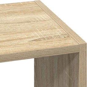 vidaXL Βιβλιοθήκη Στοιβαζόμενα Sonoma Δρυς 30x30x80 εκ. Επεξ. Ξύλο