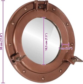 vidaXL Χάλκινο Ø 30 cm