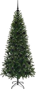 vidaXL Τεχνητό Χριστουγεννιάτικο Δέντρο Πράσινο 180 cm ΠΕ και PVC