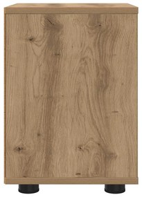 vidaXL Κομοδίνο Artisan Oak 30,5 x 30 x 43 εκ Επεξεργασμένο ξύλο