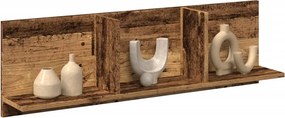 vidaXL Ντουλάπι Τοίχου Όψη Παλαιού Ξύλου 100x16,5x30 εκ. Επεξ. Ξύλο
