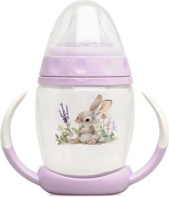 Ποτήρι Εκπαιδευτικό 270ml Kiokids Lavender Bunny 5369