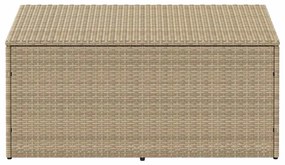 BOX ΑΠΟΘΗΚΕΥΣΗΣ ΚΗΠΟΥ ΜΠΕΖ 110X50X58 CM POLY RATTAN 4104072