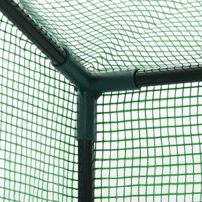 vidaXL Θερμοκήπιο Walk-in 200 x 80 x 173 εκ.