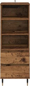 vidaXL Highboard Παλιό Ξύλο 40 x 36 x 110 εκ. Επεξεργασμένο Ξύλο