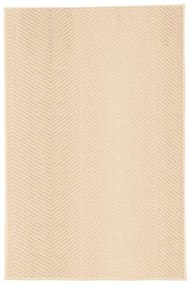 Πατάκι Μπάνιου Zigzag 9178 226 Sandbeige Kleine Wolke 70X120 Πολυέστερ