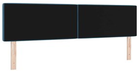 vidaXL Βελούδινο Κεφαλάρι Argyle Σκούρο Μπλε 180 cm Βελούδο