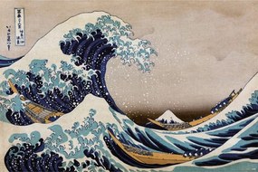 Αφίσα Hokusai - Te Great Wave of Kanagawa, (91.5 x 61 cm)