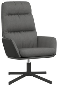 vidaXL Πολυθρόνα Relax Ανοιχτό Γκρι Υφασμάτινη