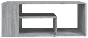 vidaXL Τραπεζάκι Σαλονιού Γκρι Sonoma 100x50x40 εκ. Επεξεργασμένο Ξύλο