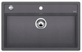 Blanco Dalago 8 Rock Grey SILGRANIT™ PuraDur™ Γρανιτένιος Νεροχύτης Ένθετος με 1 Γούρνα 81,5x51cm