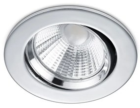 Φωτιστικό Σποτ Χωνευτό Κινητό Trio Lighting Pamir 650510106 Χρώμιο (IP23)