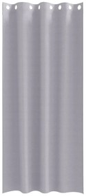 vidaXL Κουρτίνες 2 pcs Μεταλλικό Γκρι 225x140εκ. Πολυεστέρας